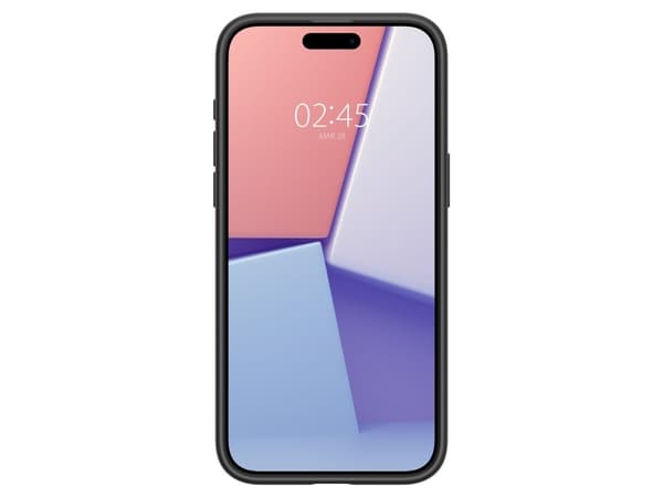 Spigen ACS06570, Omslag, Apple, iPhone 15 Pro Max, 17 cm (6.7"), Svart, Transparent