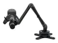 Miniatyrbilde 3 av 5: Eaton Tripp Lite Series Display LCD Flex Arm Desk Mount Monitor Stand Clamp 13" to 27" EA - Monteringssett (skrivebordsklemmemontering, stang, braket