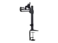 Miniatyrbilde 4 av 5: Eaton Tripp Lite Series Display LCD Flex Arm Desk Mount Monitor Stand Clamp 13" to 27" EA - Monteringssett (skrivebordsklemmemontering, stang, braket