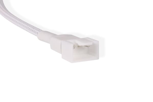 Alphacool Y-splitter 4-pins til 3x 4-pinners PWM 60cm - hvit