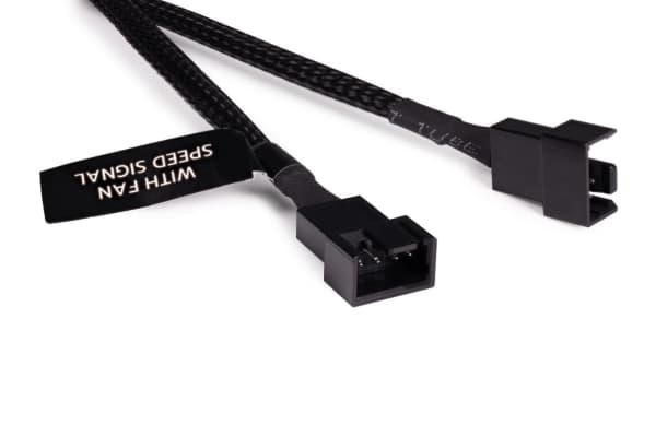 Alphacool 18682, RGB-splitterkabel, Plast, Svart, 4-stift, 150 mm, 1 styck