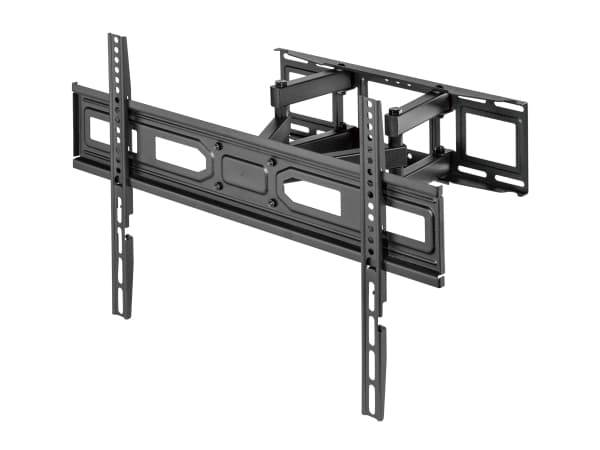 Equip 650337, 100 x 100 mm, 600 x 400 mm, -15 - 3°, -60 - 60°, Plast, Rustfritt stål, Sort
