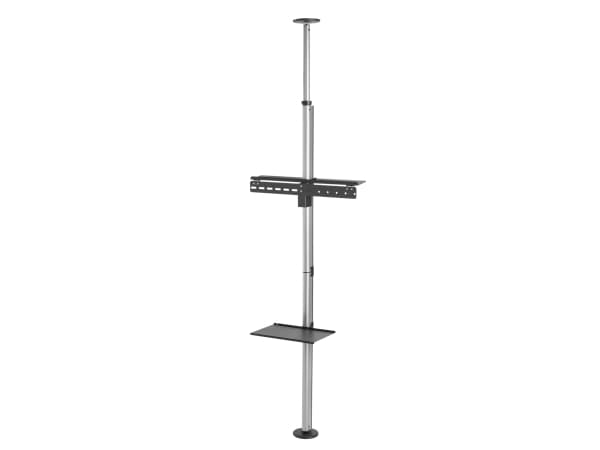 Equip 650621, 177,8 cm (70"), 200 x 200 mm, 600 x 400 mm, -180 - 180°, Aluminium, Plast, Rustfritt stål, Sort, Rustfritt stål Sort, Rustfritt stål