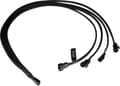Miniatyrbilde 5 av 5: Alphacool Y-splitter 4-pinners til 4x 4-pinners PWM 60cm - svart