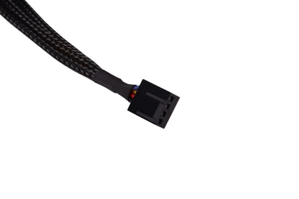 Alphacool 18678, RGB-jakokaapeli, Muovi, Musta, 4-pin, 600 mm, 1 kpl