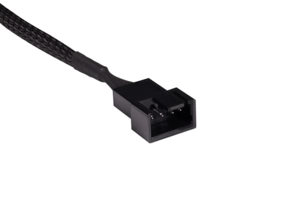 Alphacool 18678, RGB-jakokaapeli, Muovi, Musta, 4-pin, 600 mm, 1 kpl