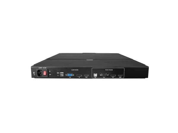 Lindy HDMI, DP & VGA KVM LCD 17" Full HD-konsoll
