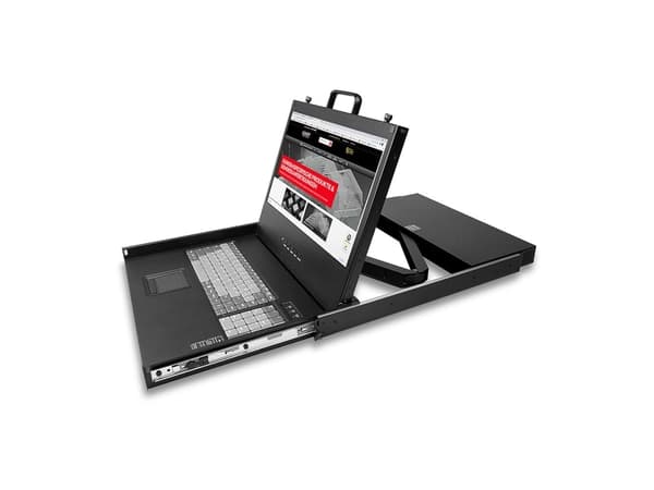 Lindy HDMI, DP & VGA KVM LCD 17" Full HD-konsoll