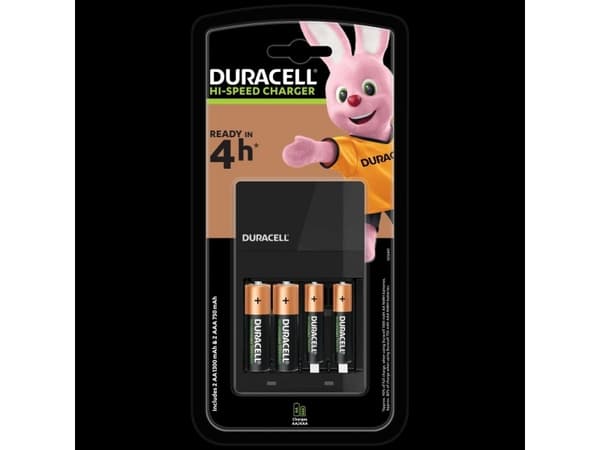 Duracell 5000394114500, 4 kpl, Sisältää paristot