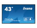 Miniatyrbilde 1 av 5: iiyama ProLite LH4360UHS-B1AG - 43" Diagonalklasse (42.5" synlig) LED-bakgrunnsbelyst LCD-skjerm - intelligent skilting - med innebygd SoC-mediespill