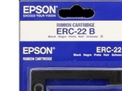 Epson ERC 22B - Svart - färgband - för M 180, 190, 195