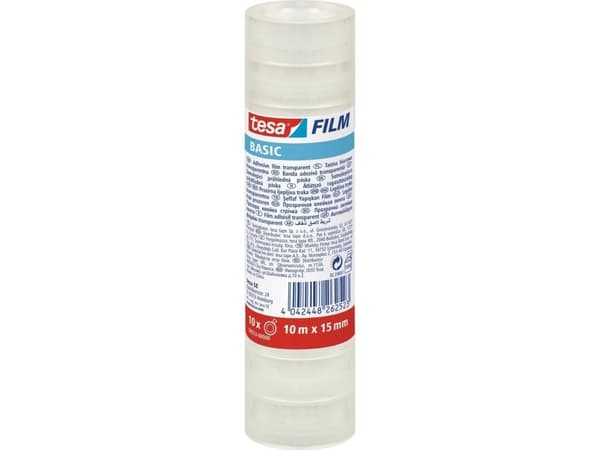 Tape TESA eco&clear 15mm x 10m transparent (stk.)