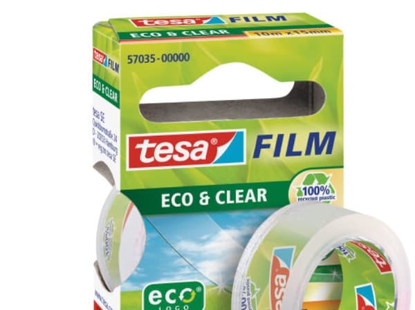 Tape TESA eco&clear 15mm x 10m transparent (stk.)
