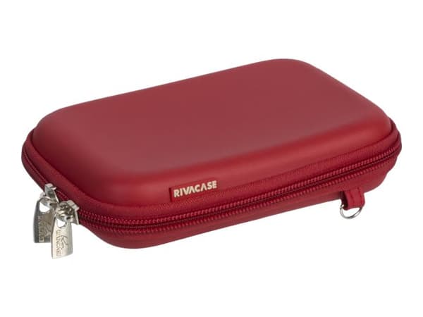 Riva Case Davos 9101 - Fodral för bärbar HDD - gjuten EVA - röd