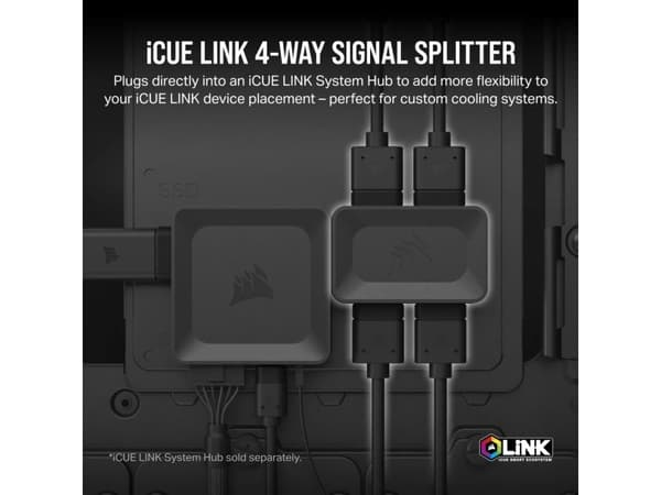 CORSAIR iCUE Link - Signaldelarlåda