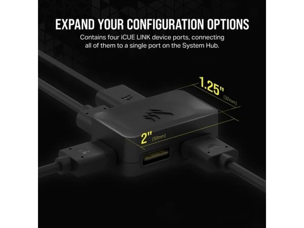 CORSAIR iCUE Link - Signaldelarlåda