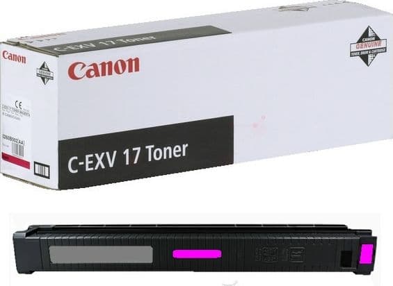 Canon C-EXV 17 - Magenta - Alkuperäinen - Tonerikasetti - imageRUNNER C4080i, C4580i, C5185i -laitteisiin (CEXV17M) (CEXV17M)