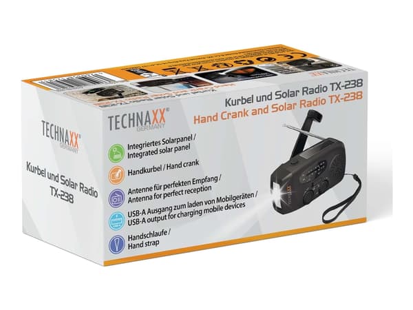 Technaxx TX-238 - Personlig radio - inget operativsystem