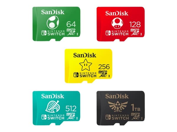 SanDisk Nintendo Switch - Flash-muistikortti - 64 GB - microSDXC UHS-I