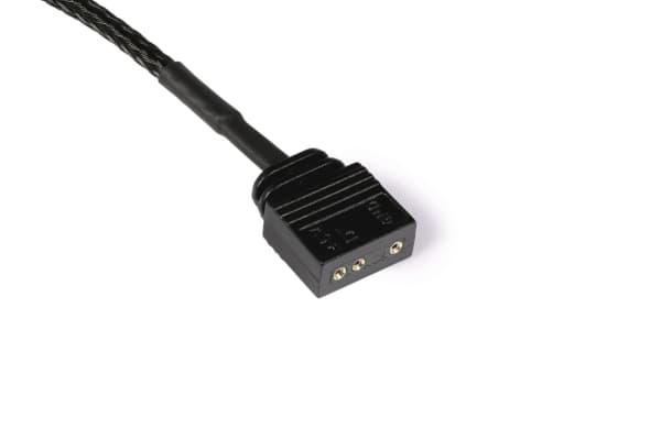 Alphacool 18704, RGB-jakokaapeli, Muovi, Musta, 3-pin, 150 mm, 1 kpl