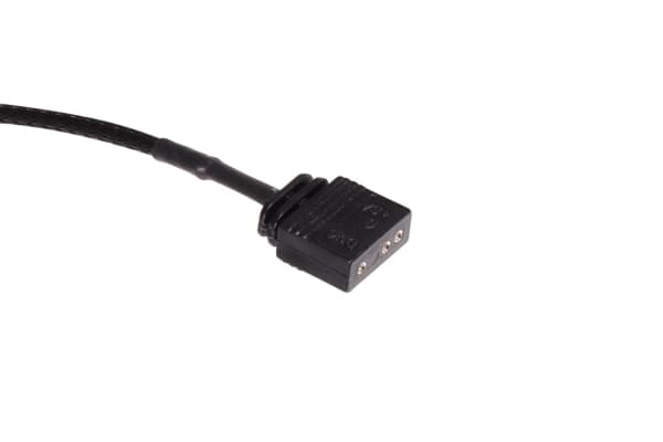 Alphacool 18703, RGB-splitterkabel, Plast, Svart, 3-stift, 600 mm, 1 styck