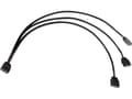 Pikkukuva 4 / 4: Alphacool 18708, RGB-jakokaapeli, Muovi, Musta, 3-pin, 300 mm, 1 kpl