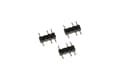 Miniatyrbilde 3 av 4: Alphacool Y-splitter aRGB 3-pinners til 2x 3-pinners 60cm - svart