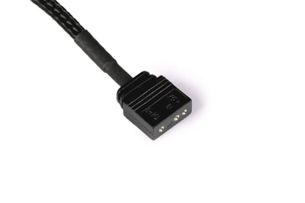 Alphacool Y-splitter aRGB 3-pins til 4x 3-pinners 60cm - svart