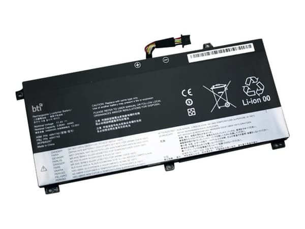 BTI - Batteri för bärbar dator (likvärdigt med: Lenovo 45N1740, Lenovo 45N1743, Lenovo 45N1741, Lenovo 45N1742) - litiumjon - 3-cells - 3900 mAh - 44