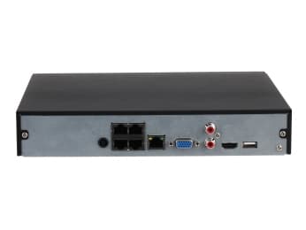 Dahua WizSense Series NVR4104HS-P-EI - NVR - 4 kanaler - i nätverk - 1U - kan monteras i rack