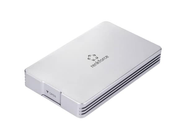Renkforce RF-5587612 M.2 harddiskskap M.2 PCIe NVMe SSD USB 4