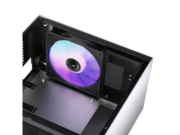 Jonsbo T8 PLUS, Mini Tower, PC, Silver, Mini-ITX, Gjuten aluminium, Stål, Härdat glas, Spela