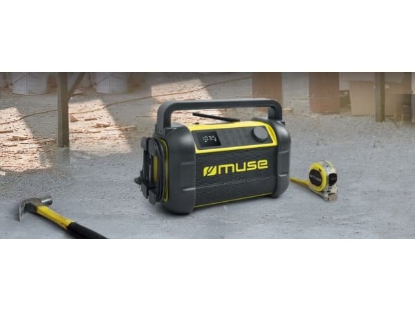 Muse M-928 BTY, Bærbar, Digitalt, FM, PLL, 20 W, LED, 1,27 cm (0.5")