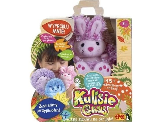EPEE Kulisie - Interactive Plush Pink Rabbit 9426