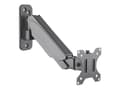 Pikkukuva 5 / 5: Manhattan TV &amp; Monitor Mount, Seinä, Jousivarsi, 1 näyttö, Näyttökoot: 17-32", Musta, VESA 75x75-100x100mm, Max 8kg, Korkeussäädettävä kääntyvä v