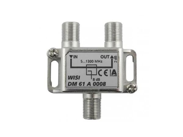 Wisi 75112, Kabelspillter, Sølv, A, F, 47,5 mm, 25,5 mm