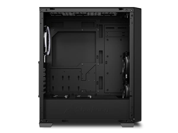 Sharkoon VS8 - - genomskinlig sidopanel (härdat glas) - USB/ljud