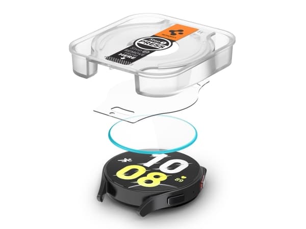 Spigen AGL06520, Rannekellon näytönsuoja, Samsung, Galaxy Watch 6 (44mm), Karkaistu lasi, 38,8 mm, 38,8 mm