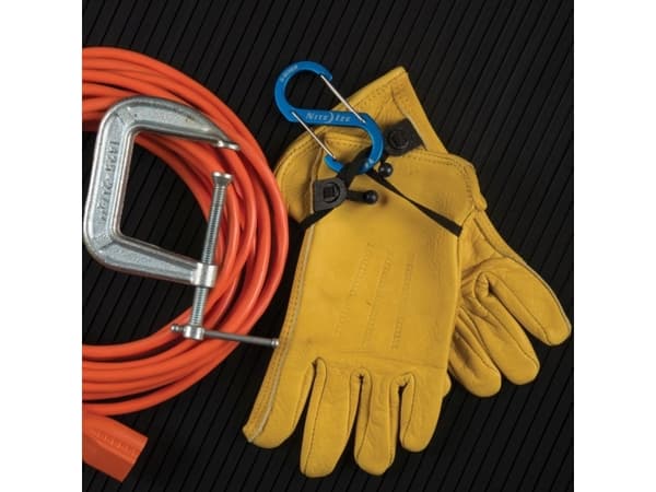 Nite Ize Carabiner S-Biner Dual #4 alumiini sininen (SBA4-03-R6)