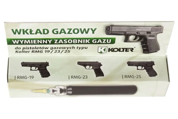 OC gasspatron for RMG pistoler