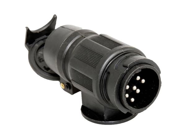 HP Autozubehör 28549 Anhænger adapter [7-polet stik - Stikdåse 13-polet] Plastic