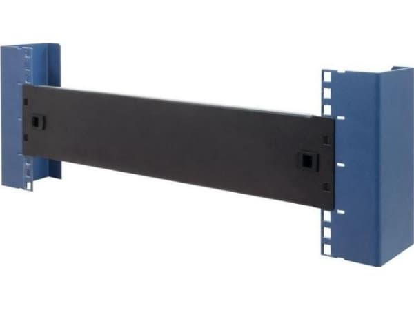Techly maskeringspanel 2U 19" Snap-on svart (I-CASE BLANK-2-SCLTY)