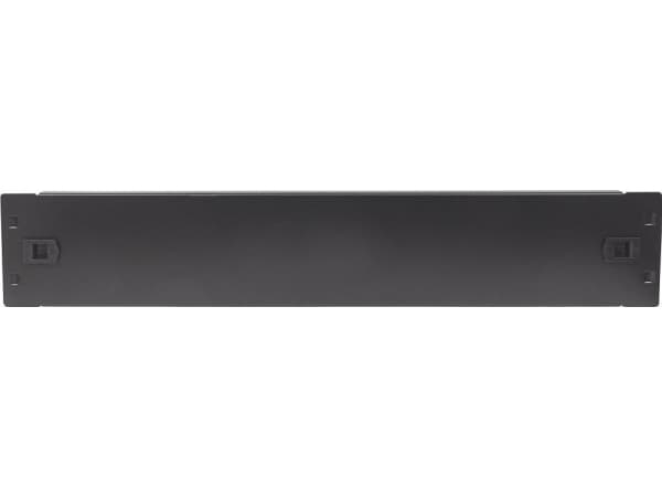 Techly maskeringspanel 2U 19" Snap-on svart (I-CASE BLANK-2-SCLTY)