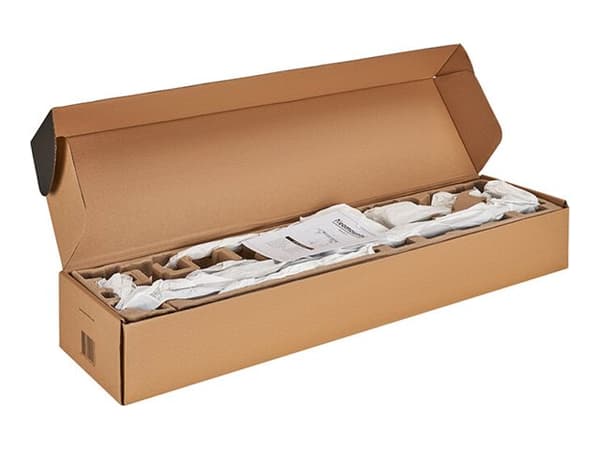 Neomounts DS75S-950WH2 - Monteringssats (arm för bordsmontering) - fullständig rörelse - för 2 LCD-bildskärmar - aluminium - vit - skärmstorlek: 17"-