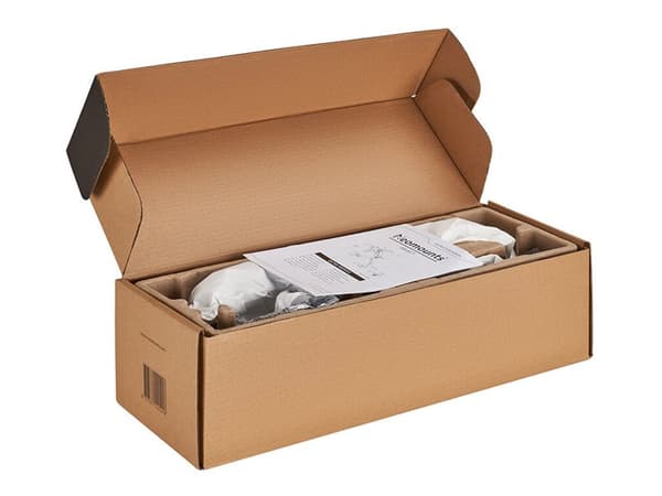 Neomounts DS70S-950WH1 - Monteringssett (bordmonteringsarm) - full bevegelse - for Skjerm - aluminium - hvit - skjermstørrelse: 17"-49"