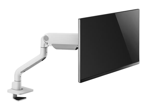 Neomounts DS70S-950WH1 - Monteringssett (bordmonteringsarm) - full bevegelse - for Skjerm - aluminium - hvit - skjermstørrelse: 17"-49"