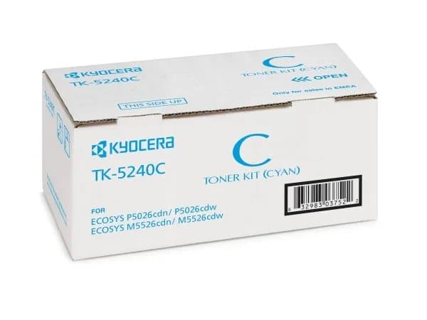 Kyocera TK 5240C - Cyan - original - tonerpatron - for ECOSYS M5526, P5026