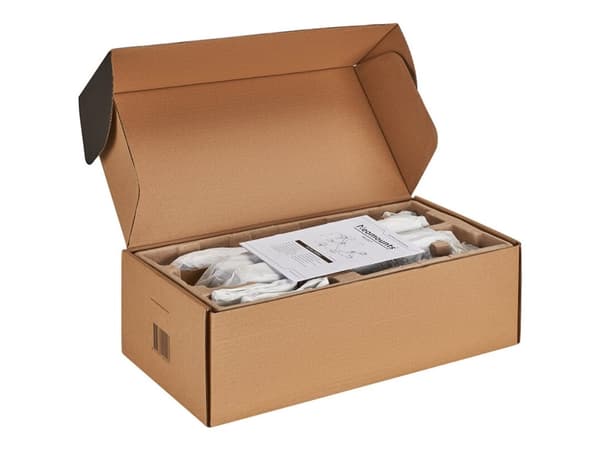 Neomounts DS70S-950BL2 - Monteringssats (2 monteringsarmar) - fullständig rörelse - för 2 monitorer - aluminium - svart - skärmstorlek: 17"-35" - dis