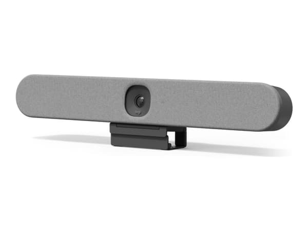 Logitech - Videokonferansedække - front - off-white