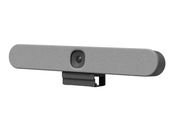 Logitech - Videokonferansedække - front - off-white